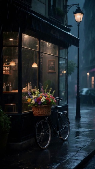 雨天的街道