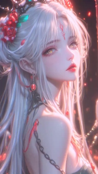 可爱清纯的玄幻古风动漫美女