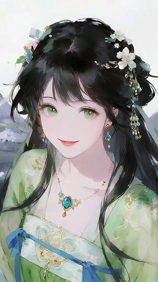 月下少女