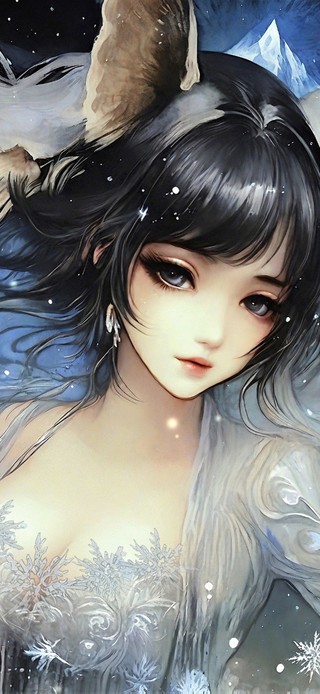 雪狐少女