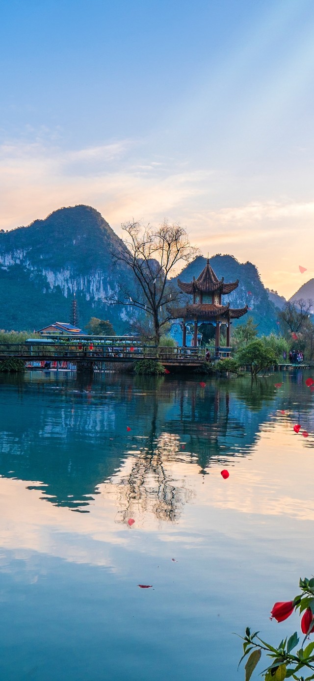 美丽的山水