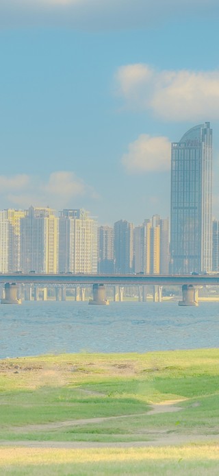 唯美治愈日系城市风景