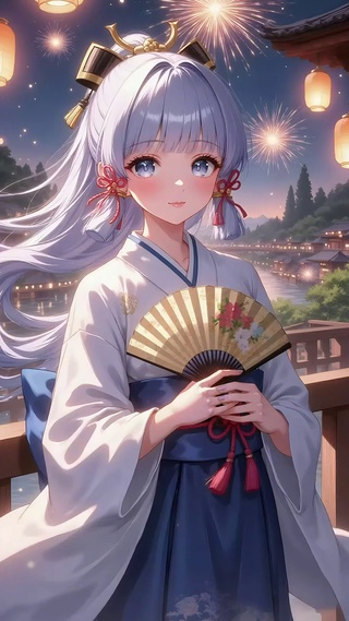 烟花下的绫华
