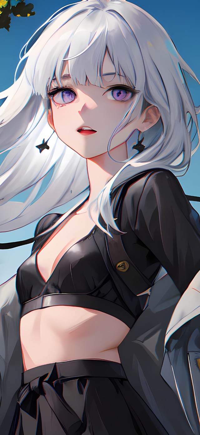 可爱稻田少女