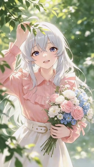 林间捧花伊雷娜