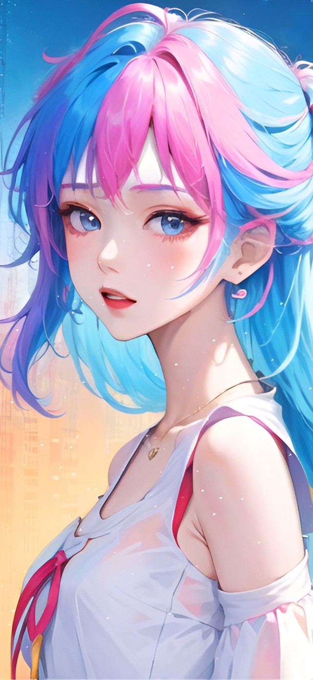 4k可爱彩妆美女