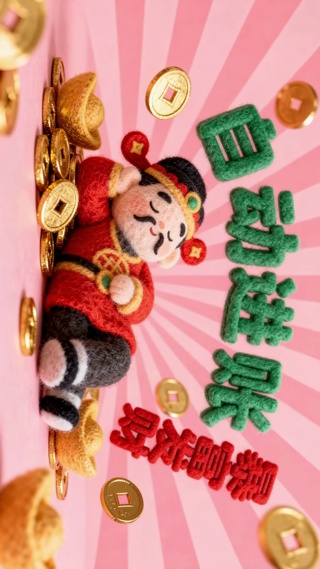 躺平财神自动进账暴富发财