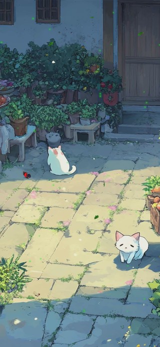 护眼绿景