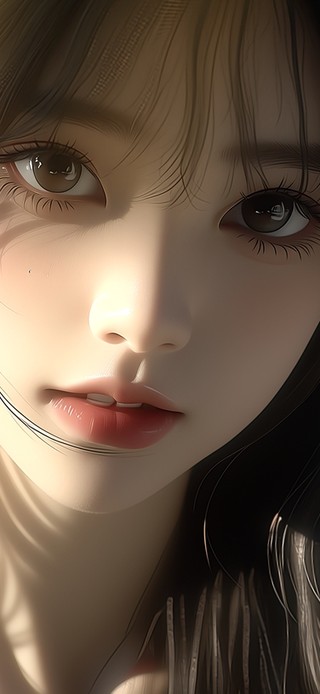 大眼美女