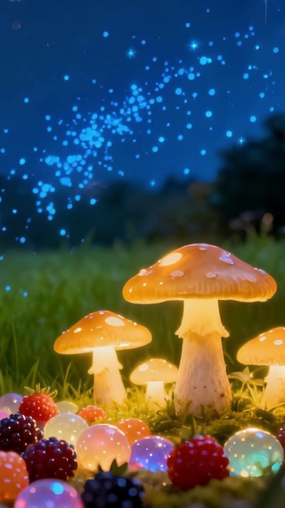 护眼梦幻夜景