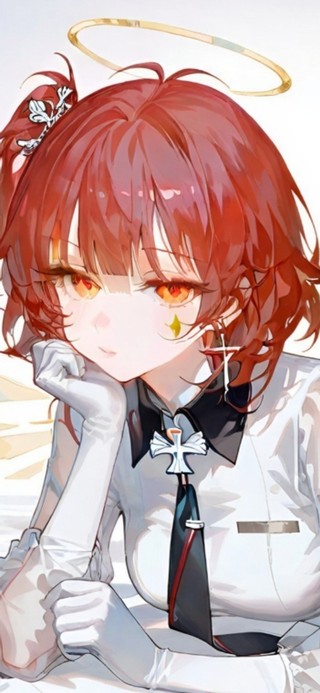趴着的黑丝少女-新约能天使