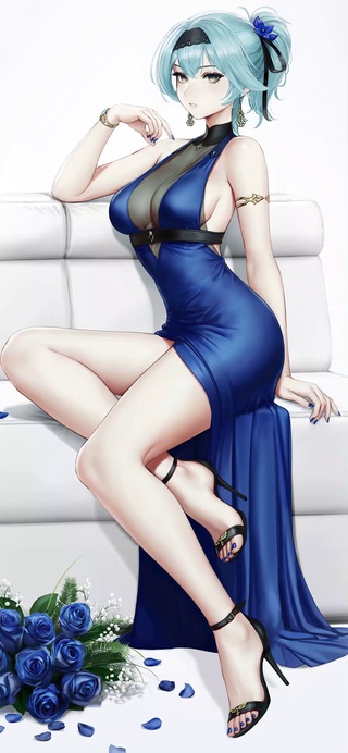 4K 美腿极品身材动漫美少女