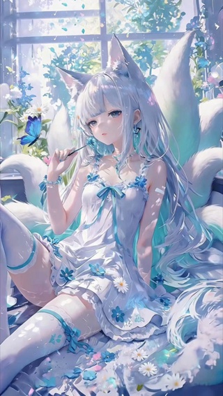 九尾少女