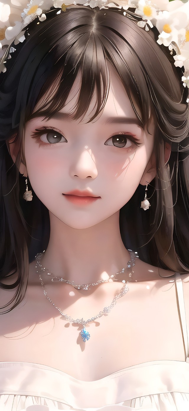 4k可爱樱花女孩