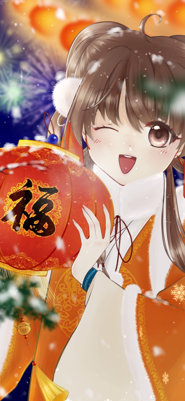 迎春纳福，福到新年