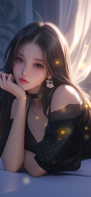 明眸善睐，靥辅承权