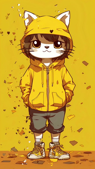 发财猫4K动态壁纸