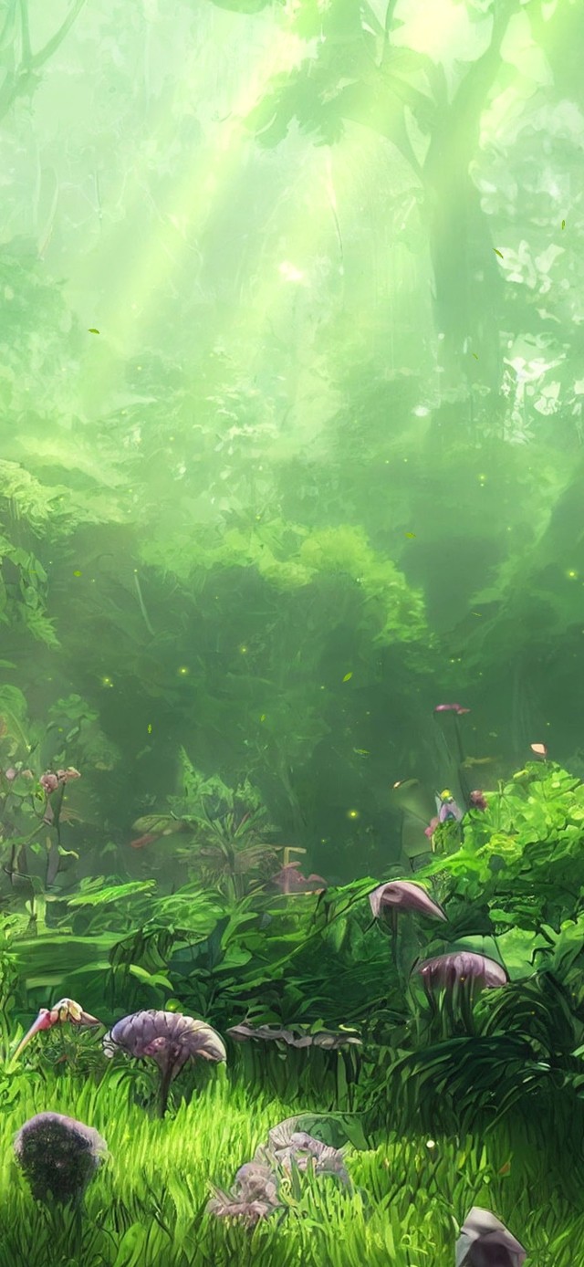 4K唯美治愈护眼绿林