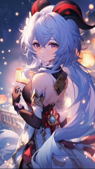 华灯夜影