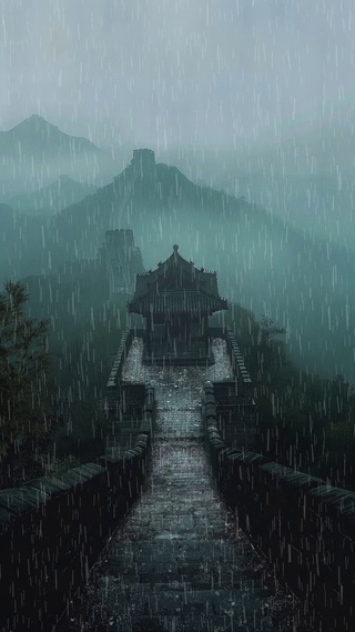 治愈山景