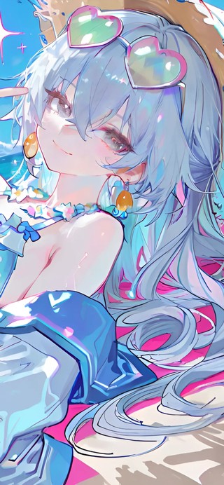 布洛妮娅-海边泳装少女