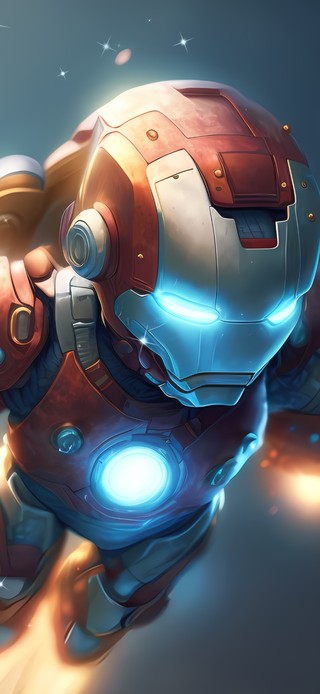 酷酷可爱钢铁侠