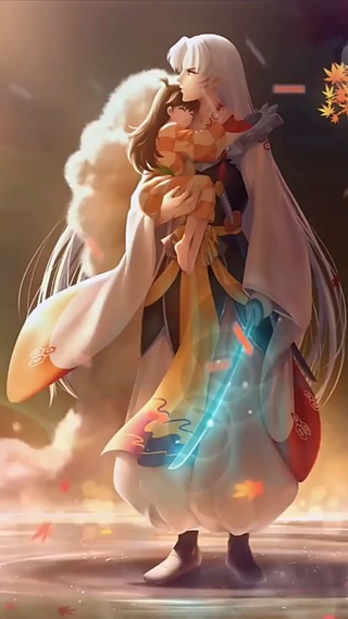 动漫犬夜叉帅气杀生丸