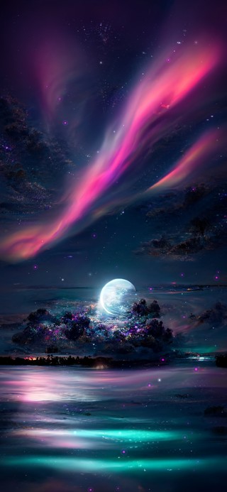 海上月牙