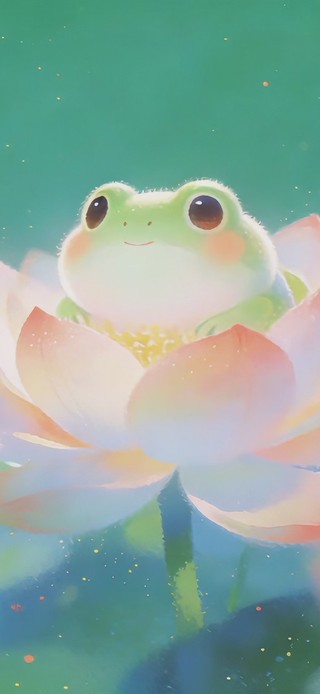 可爱的青蛙