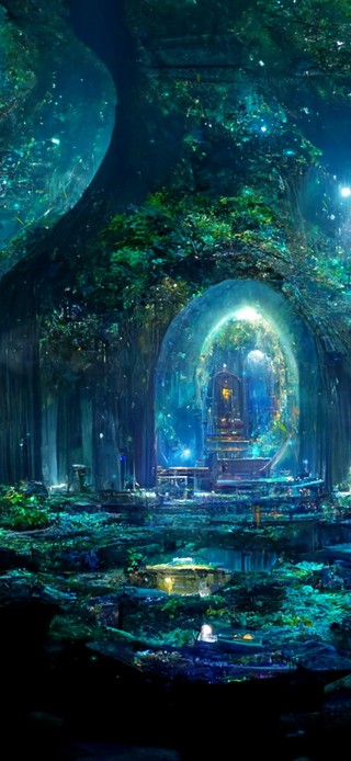 4k 治愈梦幻绿林秘境