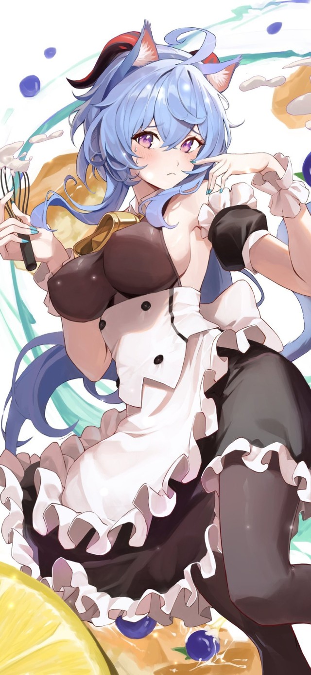 4K女仆甘雨椰羊