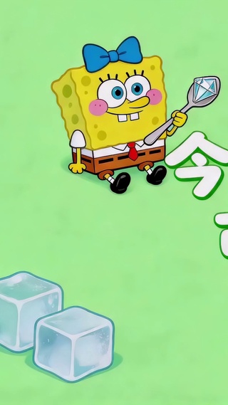 海绵宝宝今天也要可可爱爱