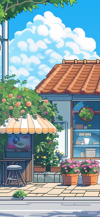 路边的小屋