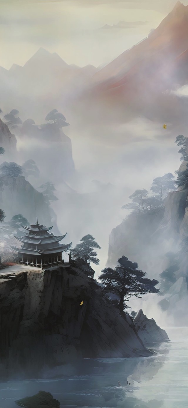 水墨AI风景壁纸