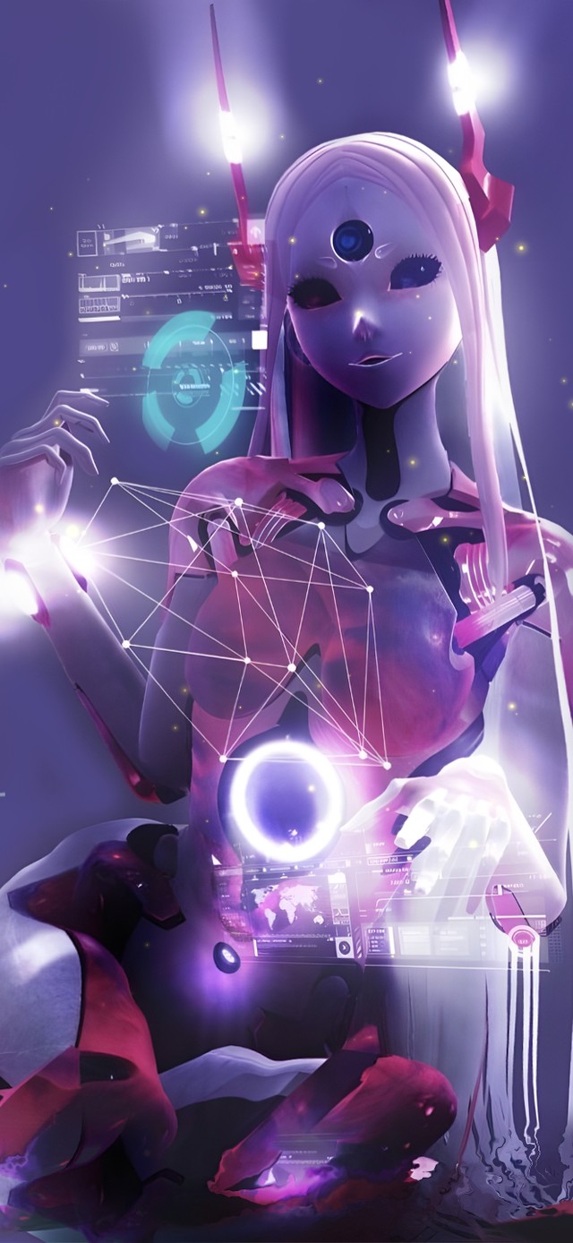 机械美女