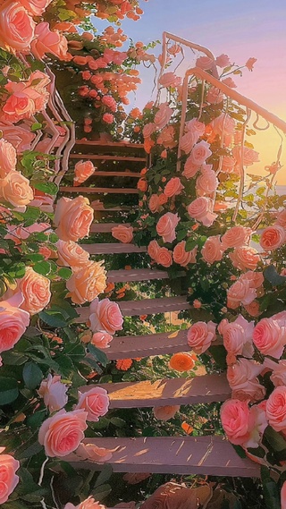 玫瑰阶梯
