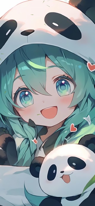 可爱熊猫首领