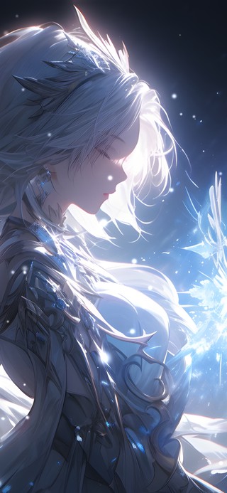 4K 冰雪少女