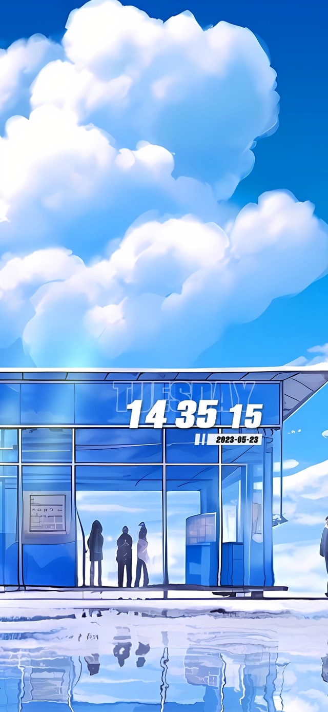 梦幻海景公交站