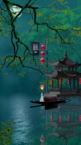 庭园倩影