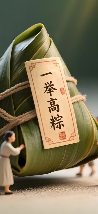 幸福安康~一举高粽！