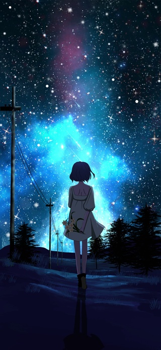 星空情侣女