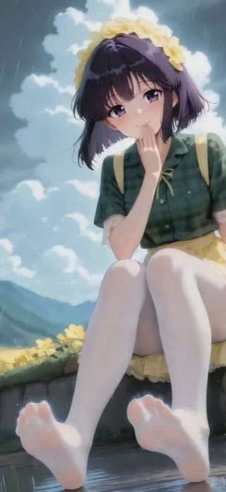 性感可爱甜美白丝美女