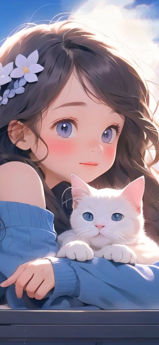 4k窗台女孩