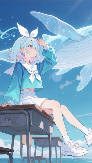 动漫女孩