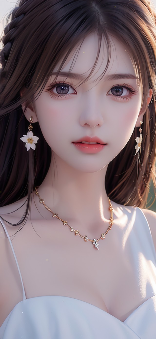 4K小清新夏日阳光少女