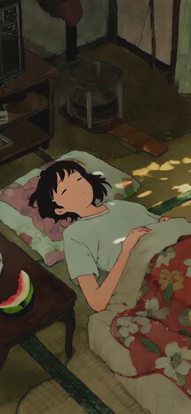 午后在客厅小憩