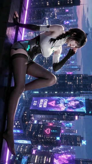 霓虹都市少女-芮尼
