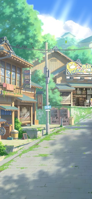 唯美治愈日式乡村街道