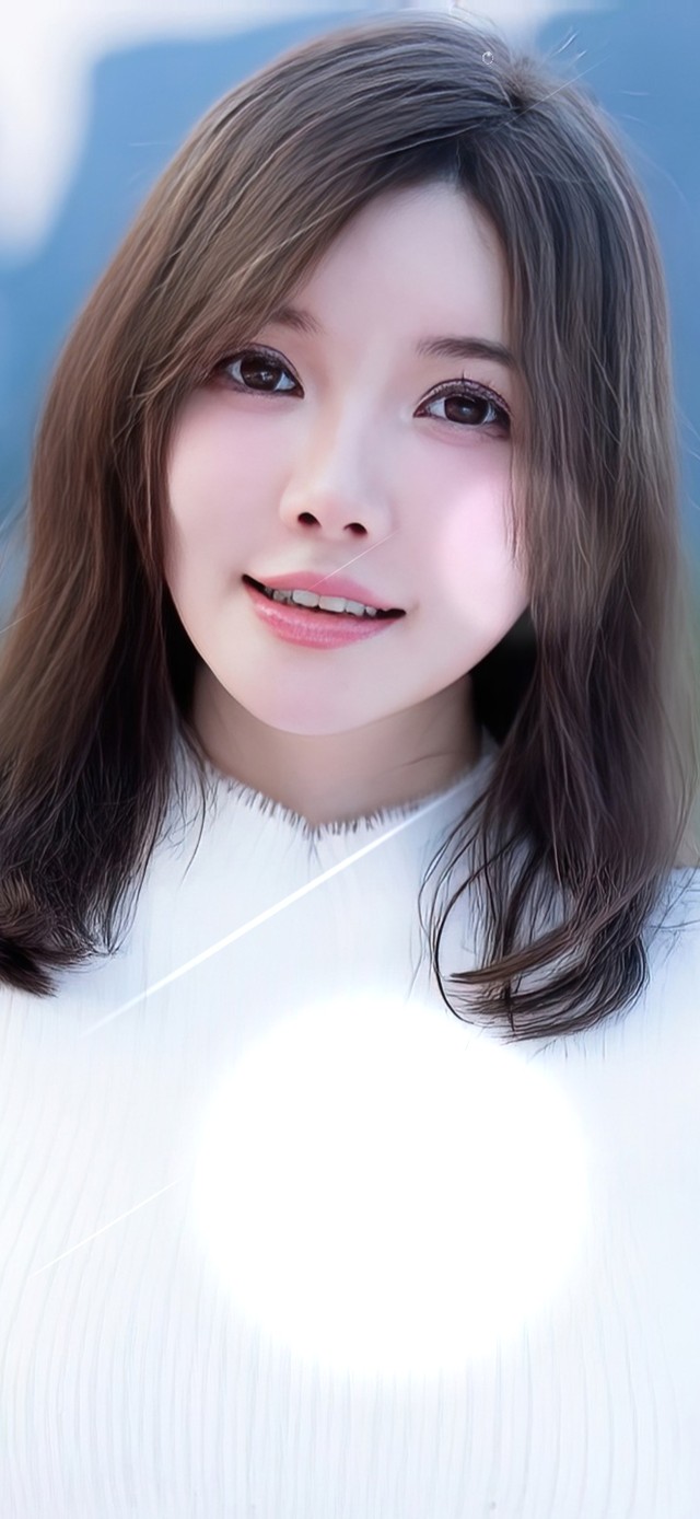 4K短发清纯可爱美女